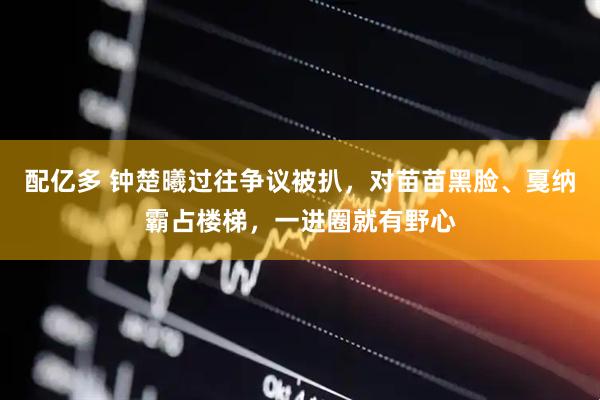 配亿多 钟楚曦过往争议被扒，对苗苗黑脸、戛纳霸占楼梯，一进圈就有野心