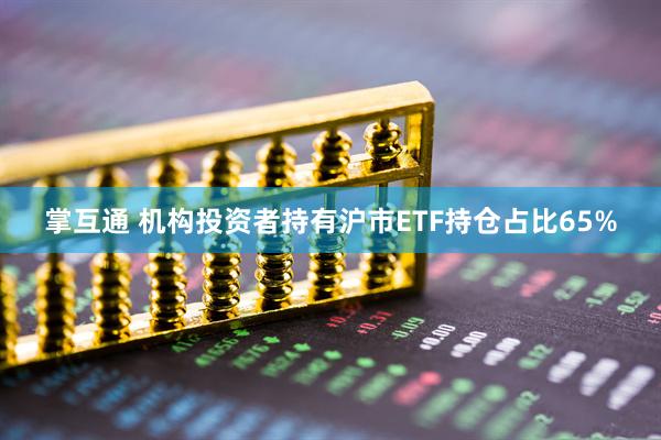 掌互通 机构投资者持有沪市ETF持仓占比65%